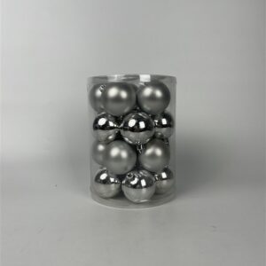 Eglutės žaisliukas Christmas Touch, D6 cm, plastik., 20 vnt.