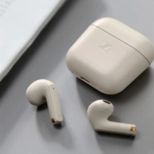 Belaidės ausinės Sennheiser Accentum Open, kreminė - Image 3