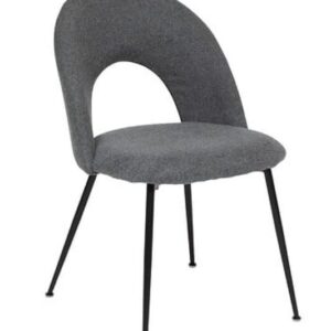 Valgomojo kėdė Atmosphera Raven, pilka, 4 vnt.