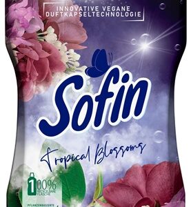 Audinių minkštiklis Sofin Tropical Blossoms, skystas, 0.8 l
