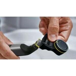 Barzdaskutė Philips OneBlade Pro 360, li-ion, juoda/žalia - Image 2