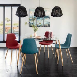 Valgomojo kėdė Atmosphera Roka mėl/šv ruda,51x44x85,5cm - Image 2