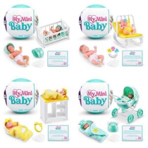 Lėlė - kūdikis su priedais 5 Surprise Mini Baby 77487GQ2 - Image 3