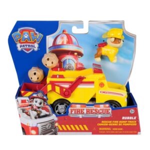 Žaislinė figūrėlė Paw Patrol Fire Rescue Rubble 6072662 - Image 3