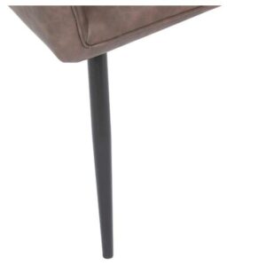 Krėslas Atmosphera, rudas, 61.5 cm x 57 cm x 83 cm - Image 3