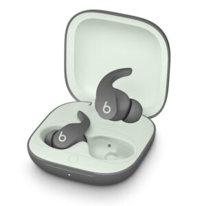 Belaidės ausinės PowerBeats Fit pilkos spalvos - Image 3
