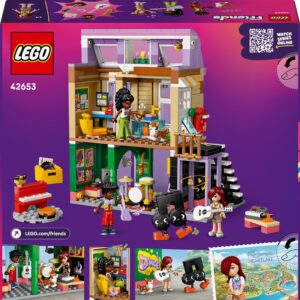 LEGO® Friends Muzikos prekių parduotuvė ir butas, 483 vnt. - Image 2