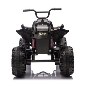 Vaikiškas elektrinis keturratis S621, juoda