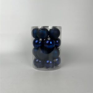 Eglutės žaisliukai Christmas Touch, D6 cm, plastikas 20 vnt.