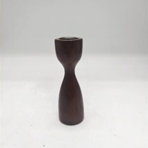 Žvakidė Domoletti, medis, 15 cm, ruda