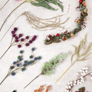 Kalėdinė dekoratyvinė šakelė Christmas Touch, 700 mm - Image 3