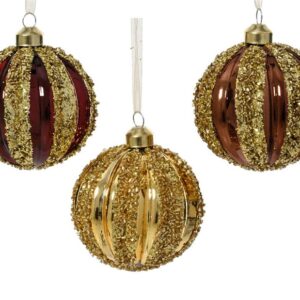 Eglutės žaisliukas Beads, 8 cm, stiklas