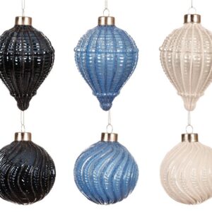 Eglutės žaisliukas, 8 cm, stiklas