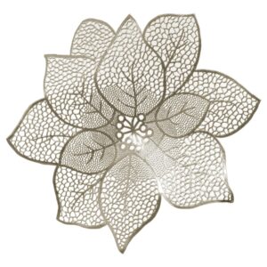 PADĖKLIUKAS FLOWER 152721D AUKSO D44CM