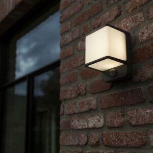 Lauko šviestuvas Lutec Doblo, 11W, LED, IP54, tamsiai pilka - Image 2