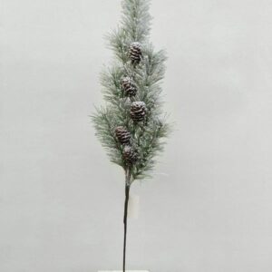 Kalėdinė dekoratyvinė šakelė Christmas Touch, žalia, 700 mm - Image 1