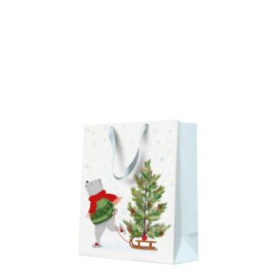 Dovanų maišelis Bear, 20 cm x 25 cm