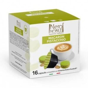 Kavos kapsulės Neronobile Dolce Gus Maca Pistaccio, 16 vnt.