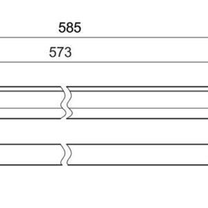 ŠVIEST TVIRT 6.5W 3000/6500K 600LM 60CM - Image 3