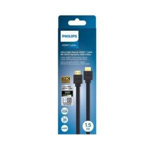 Laidas PHILIPS HDMI M, HDMI M, 1.5m, juodas SWV9431/00 - Image 2