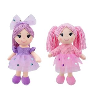 Pliušinis žaislas Lėlė Soft Doll, įvairių spalvų, 23 cm