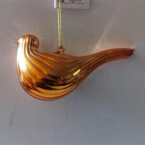 Eglutės žaisliukas Christmas Touch, 11 cm, stiklas