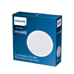 Paviršinė LED panelė lubų Philips Meson, 3000K, LED, baltas - Image 2