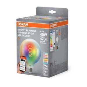 LED LEMPUTĖ SMART+ E27 G125 RGBW FL 4.5W - Image 2