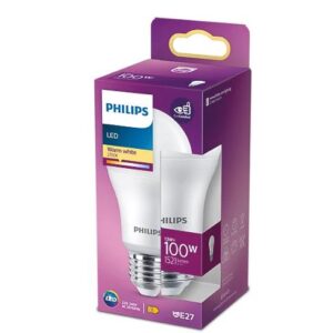 Lemputė Philips LED, A60, 2700 °K, E27, 13 W, 1521 lm - Image 2