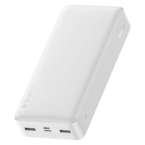 Baseus Bipow fast charging power bank 20000mAh 15W white (Overseas Edition) + USB-A - Micro USB cable 0.25m white (PPBD050102) - Image 2
