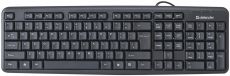 DEFENDER Element slim keyboard, LT/EN, USB, juodos spalvos, HB-520, 45534