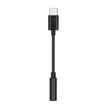 PTC Audio Adapter HF/audio Type-C - Jack 3.5mm black