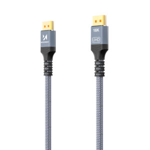 Wozinsky WPS-16AYL1S DisplayPort 2.1 Cable VESA Certified 80 Gb/s 16K@60Hz 8K@120Hz 4K@240Hz HDR HDCP DSC 1m - juodos spalvos - Image 5