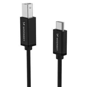 Wozinsky WKDDY1S USB-B - USB-C Cable 1m - juodos spalvos - Image 3