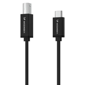 Wozinsky WKDDY2S USB-B - USB-C Cable 2m - juodos spalvos - Image 4