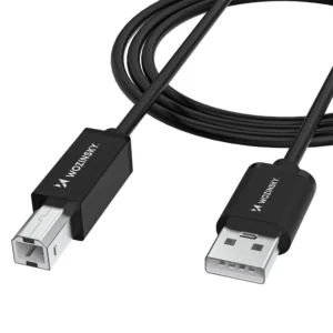 Wozinsky WKDDY4S USB-B - USB-A 480Mb/s Cable 1m - juodos spalvos