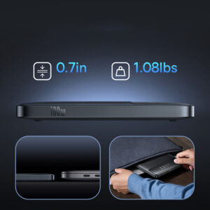 Baseus Blade H1 20000mAh 100W Powerbank with Display - Black - Image 9