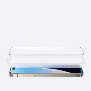 AmazingThing Radix Full Glass tempered glass skirtas Apple iPhone 16 Pro - Image 8