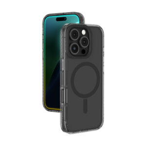 AmazingThing Titan Pro Mag dėklas su Magnetic Ring skirtas Apple iPhone 16 Pro - juodos spalvos - Image 1