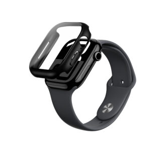AmazingThing Radix Glass Case for Apple Watch 46mm – Black