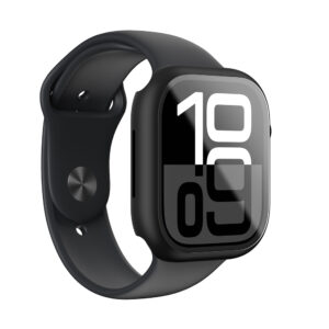 AmazingThing Radix Glass Case for Apple Watch 46mm – Black - Image 5