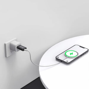 Wozinsky WAAC-01 USB-A - USB-C OTG Adapter - juodos spalvos - Image 8