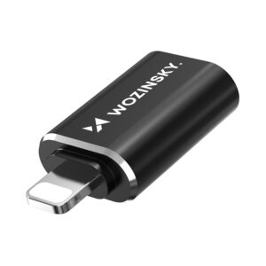 Wozinsky WALA-01 Lightning to USB-A OTG Adapter - juodos spalvos - Image 3