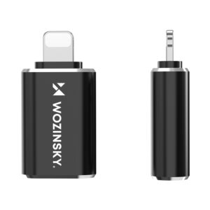 Wozinsky WALA-01 Lightning to USB-A OTG Adapter - juodos spalvos - Image 5