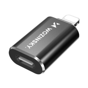Wozinsky WALC-01 Lightning to USB-C Adapter - juodos spalvos - Image 4