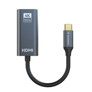 Wozinsky WACH-01 USB-C - HDMI 4K 60Hz Adapter - juodos spalvos