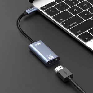 Wozinsky WACH-01 USB-C - HDMI 4K 60Hz Adapter - juodos spalvos - Image 9
