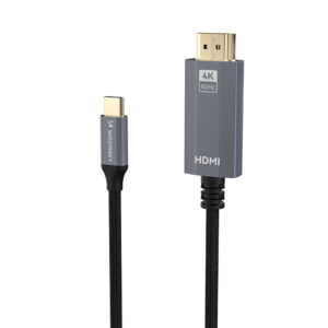 Wozinsky WCCH-01 USB-C - HDMI 4K 60Hz Cable 1.8m - juodos spalvos - Image 5