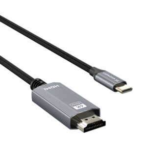 Wozinsky WCCH-01 USB-C - HDMI 4K 60Hz Cable 1.8m - juodos spalvos