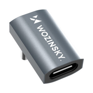 Wozinsky WPKF-01 USB-C - USB-C 40Gb/s 240W 8K OTG - pilkos spalvos